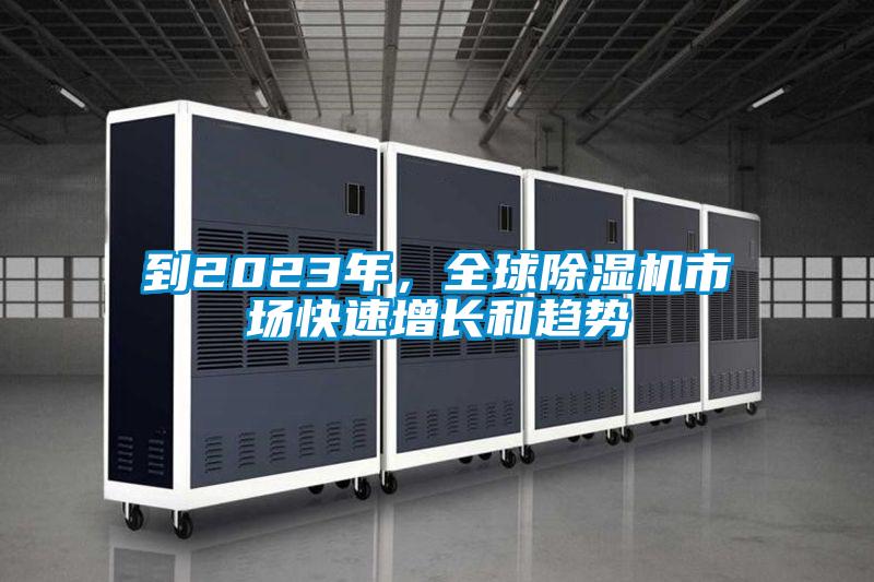 到2023年，全球除濕機市場快速增長和趨勢