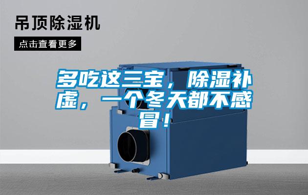 多吃這三寶，除濕補虛，一個冬天都不感冒！