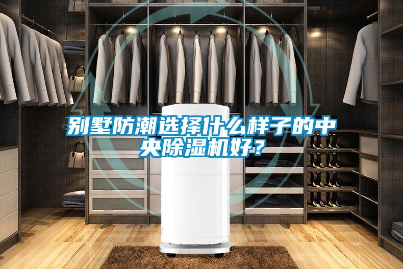 別墅防潮選擇什么樣子的中央除濕機好？