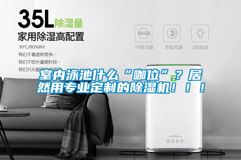 室內泳池什么“咖位”？居然用專業(yè)定制的除濕機！！！