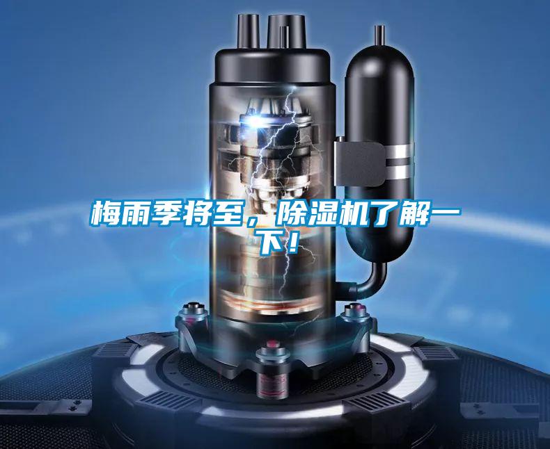 梅雨季將至，除濕機了解一下！
