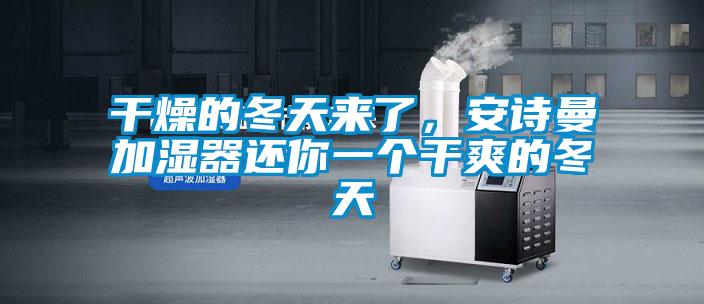 干燥的冬天來了，安詩曼加濕器還你一個干爽的冬天