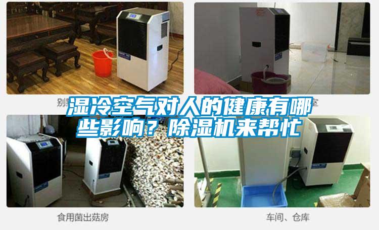 濕冷空氣對人的健康有哪些影響?除濕機來幫忙