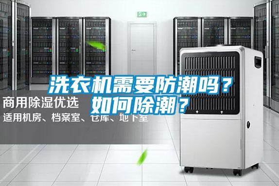 洗衣機需要防潮嗎？如何除潮？