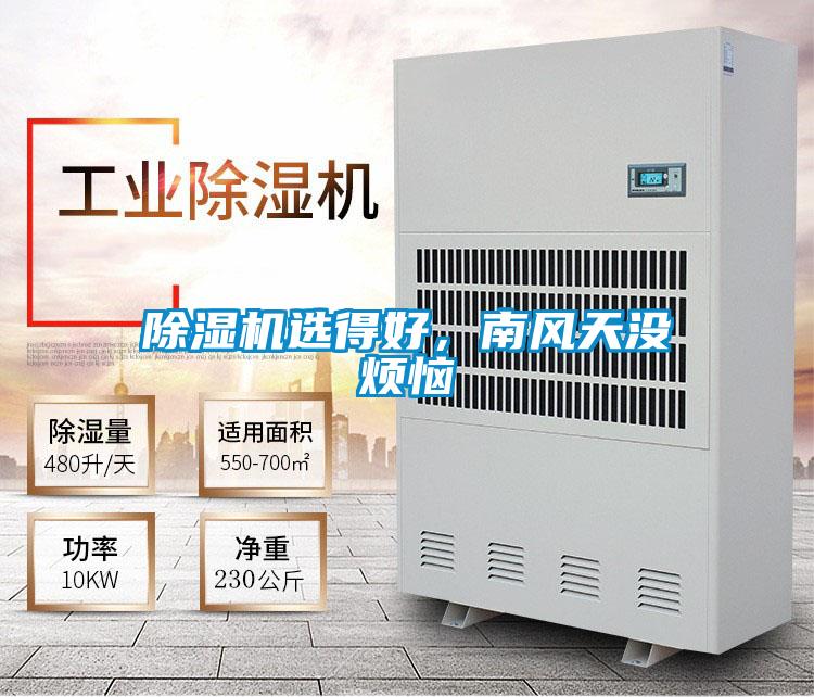 除濕機選得好，南風天沒煩惱