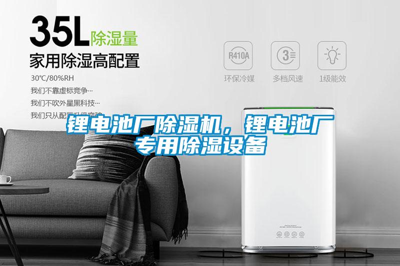 鋰電池廠除濕機，鋰電池廠專用除濕設(shè)備