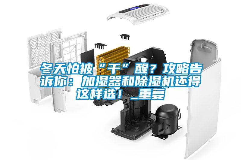 冬天怕被“干”醒？攻略告訴你：加濕器和除濕機還得這樣選！_重復