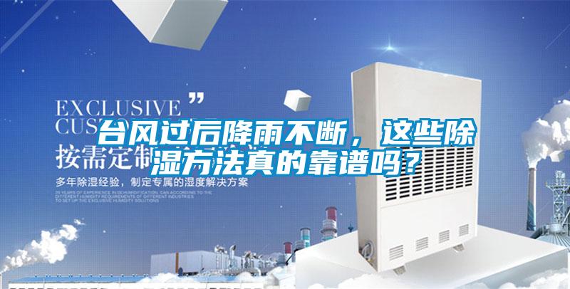 臺(tái)風(fēng)過(guò)后降雨不斷，這些除濕方法真的靠譜嗎？