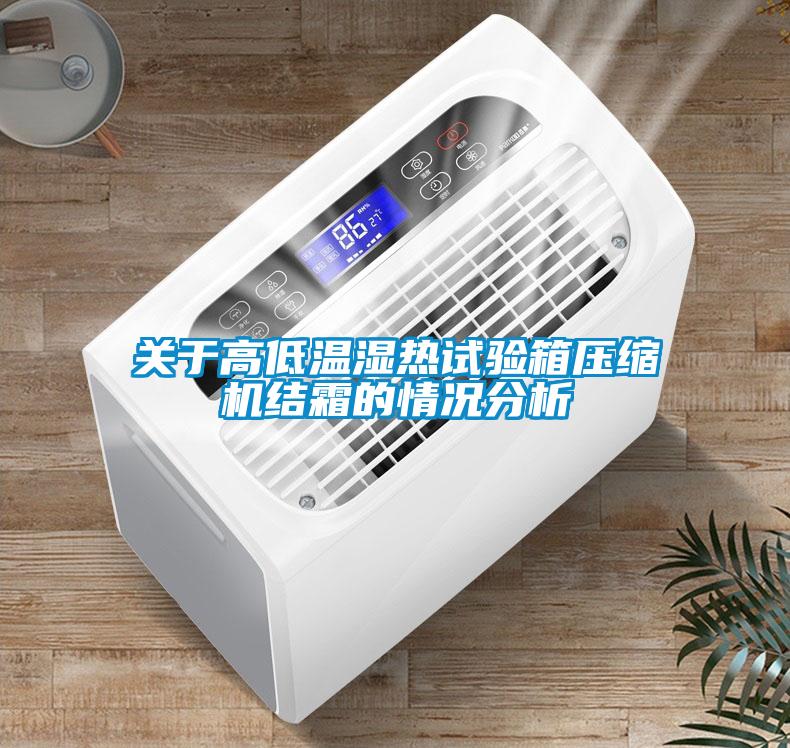 關(guān)于高低溫濕熱試驗箱壓縮機結(jié)霜的情況分析