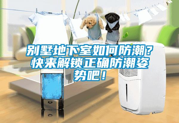 別墅地下室如何防潮？快來(lái)解鎖正確防潮姿勢(shì)吧！