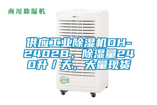 供應工業除濕機DH-2402B，除濕量240升／天，大量現貨