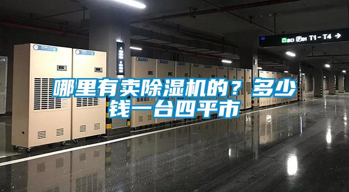 哪里有賣除濕機的？多少錢一臺四平市