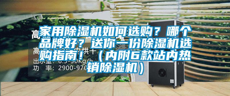 家用除濕機如何選購？哪個品牌好？送你一份除濕機選購指南！（內(nèi)附6款站內(nèi)熱銷除濕機）