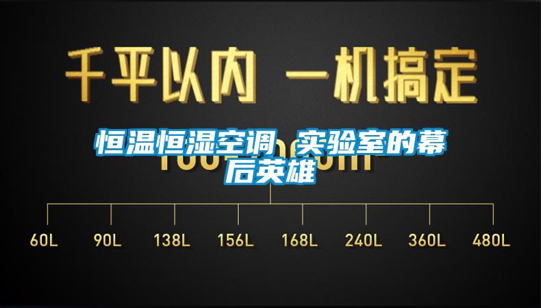 恒溫恒濕空調(diào) 實(shí)驗室的幕后英雄