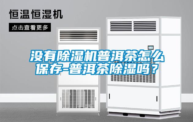 沒有除濕機普洱茶怎么保存-普洱茶除濕嗎？