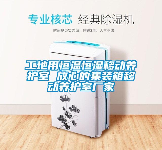 工地用恒溫恒濕移動養(yǎng)護(hù)室 放心的集裝箱移動養(yǎng)護(hù)室廠家