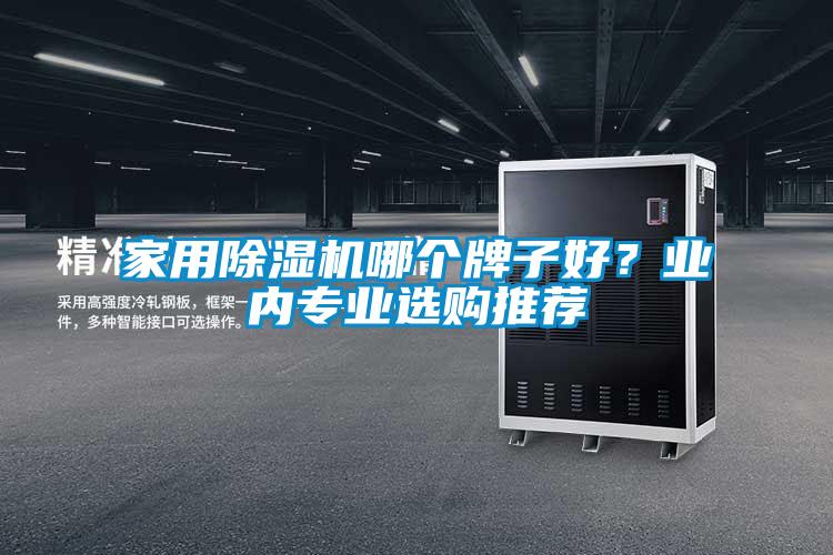 家用除濕機哪個牌子好？業內專業選購推薦