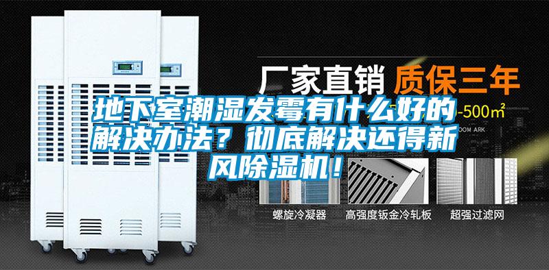地下室潮濕發(fā)霉有什么好的解決辦法？徹底解決還得新風除濕機！
