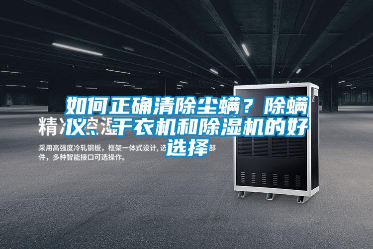 如何正確清除塵螨？除螨儀、干衣機(jī)和除濕機(jī)的好選擇
