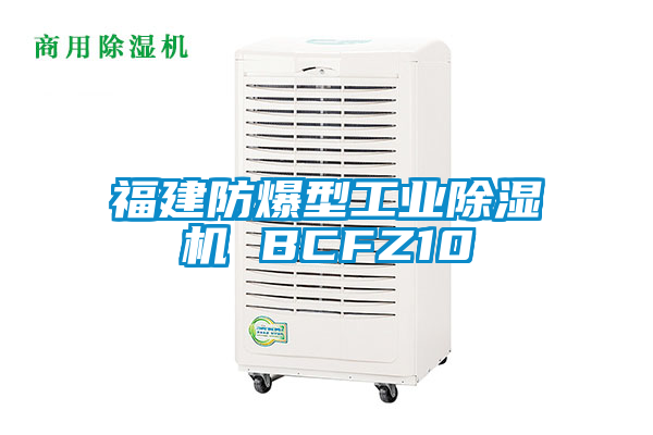 福建防爆型工業(yè)除濕機 BCFZ10