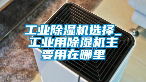 工業(yè)除濕機選擇_工業(yè)用除濕機主要用在哪里