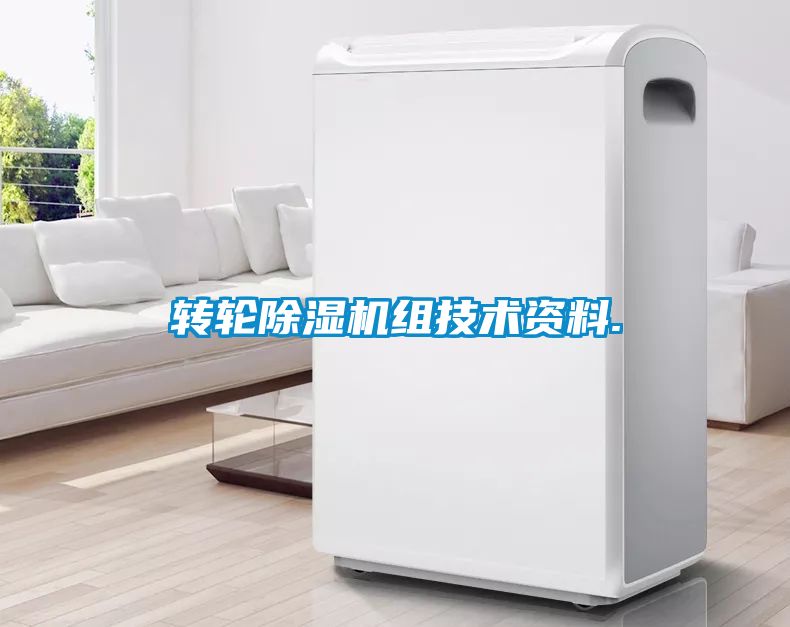 轉(zhuǎn)輪除濕機組技術(shù)資料.
