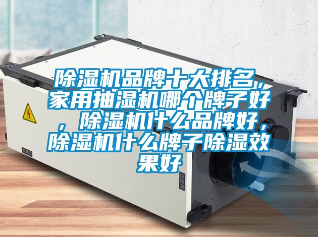 除濕機品牌十大排名，家用抽濕機哪個牌子好，除濕機什么品牌好，除濕機什么牌子除濕效果好