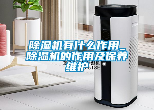 除濕機有什么作用_除濕機的作用及保養維護