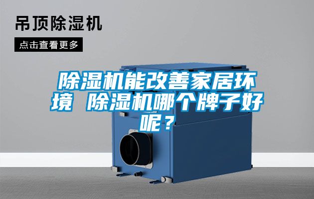 除濕機能改善家居環(huán)境 除濕機哪個牌子好呢？