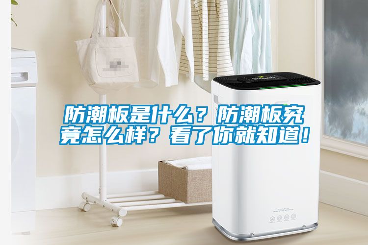 防潮板是什么？防潮板究竟怎么樣？看了你就知道！