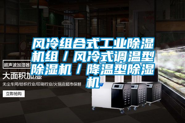 風冷組合式工業除濕機組／風冷式調溫型除濕機／降溫型除濕機